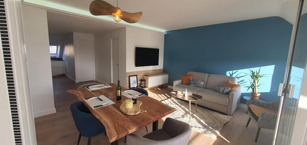 Appartement Bretagne Vue Mer Exceptionnelle Sur Les Hauts D'Erquy Au Calme ! Et Au Pied Du Gr34 Exterior foto